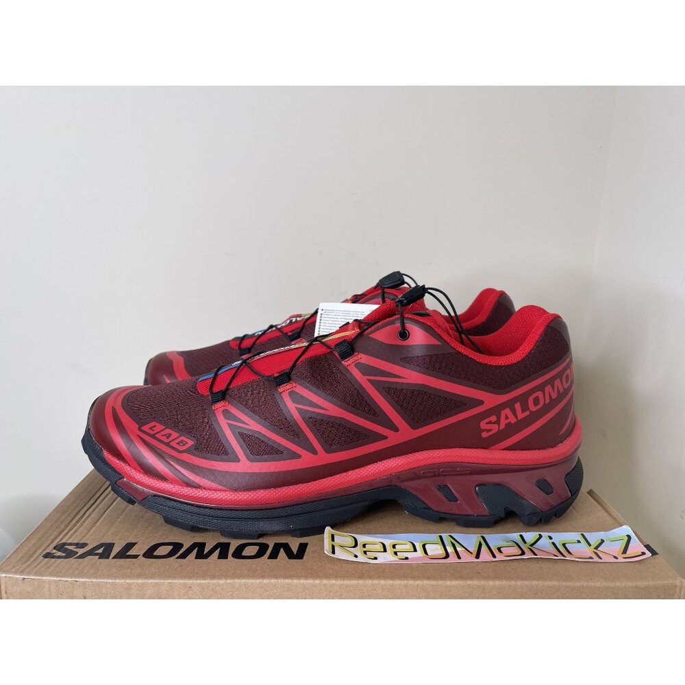Salomon XT-6 Rum Raisin Fired Red Mens Sizes L47582100